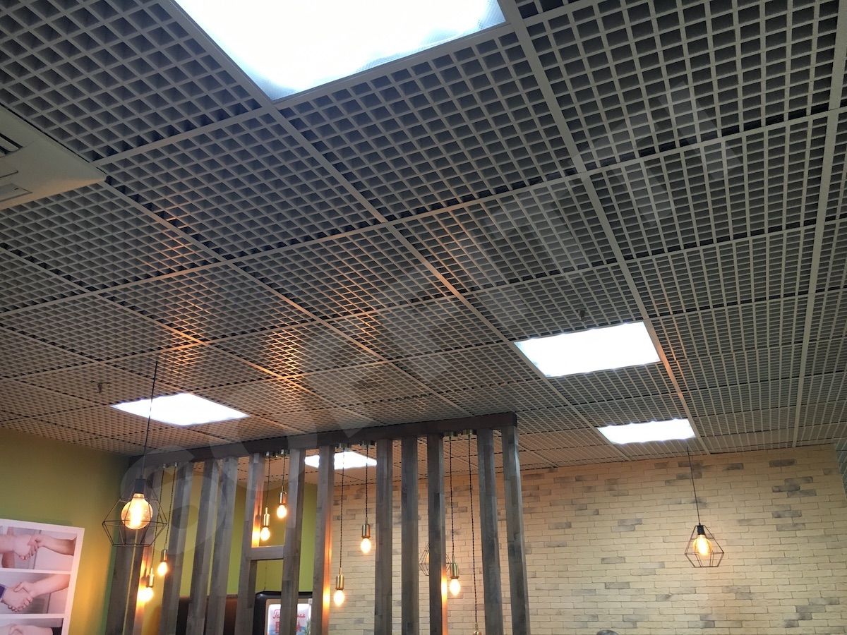 Грильято Стандарт 50х50 мм белый