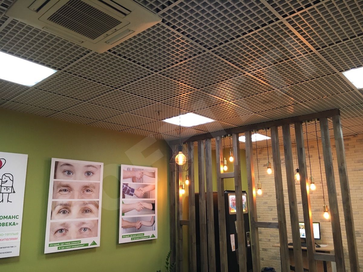 Грильято Стандарт 50х50 мм белый