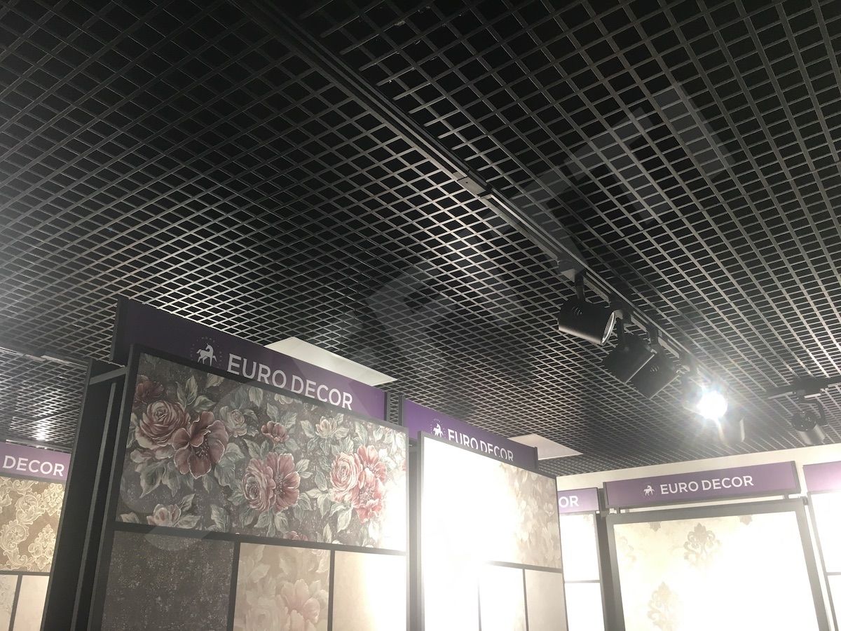 Грильято Стандарт 50х50 мм черный