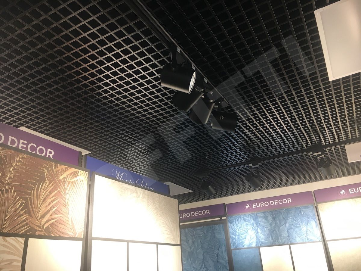 Грильято Стандарт 50х50 мм черный