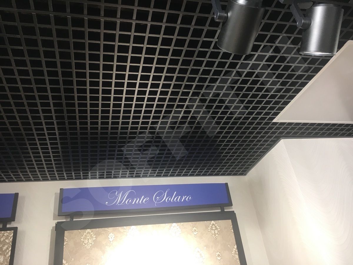 Грильято Стандарт 50х50 мм черный