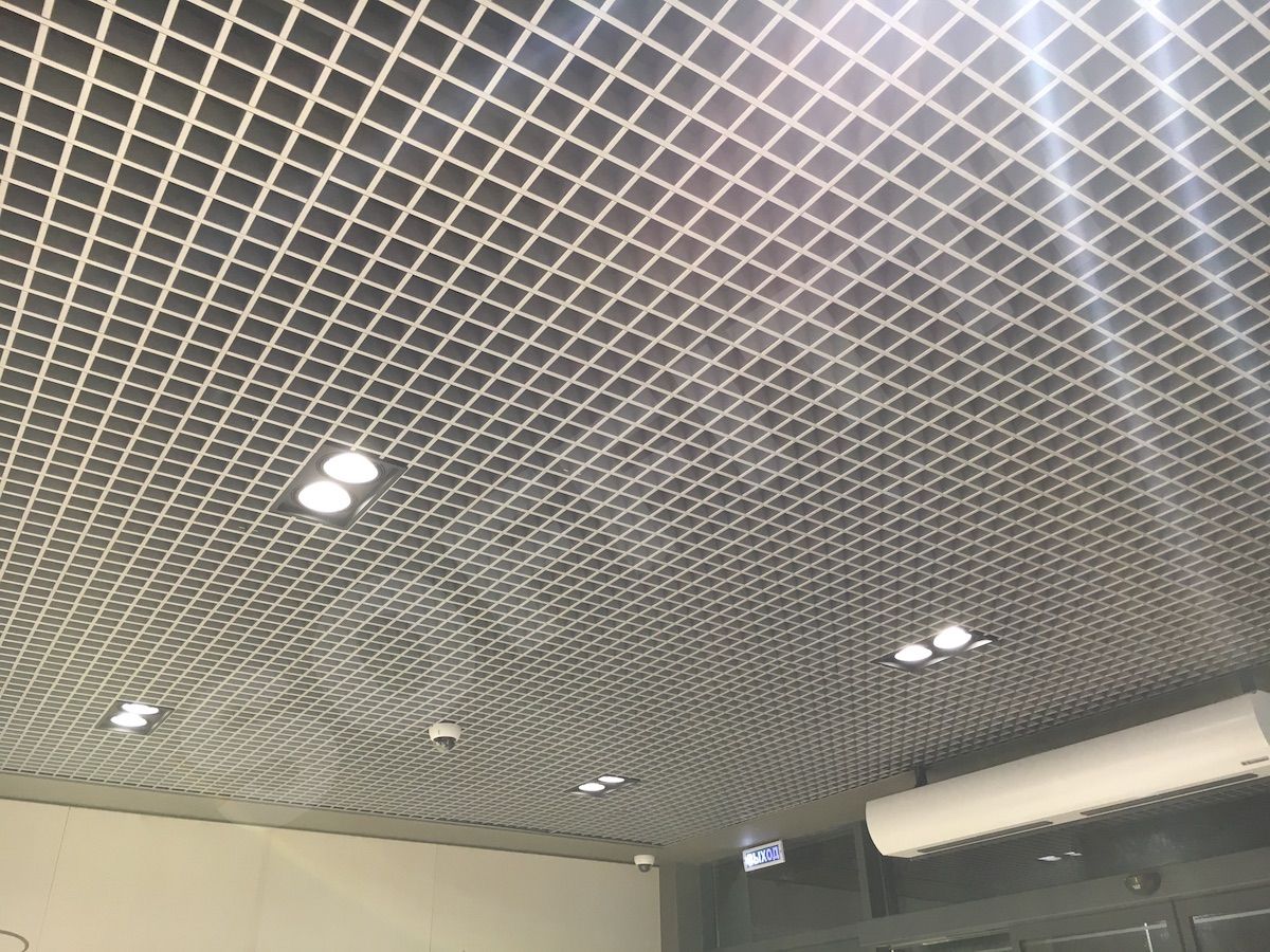 Грильято Стандарт 60х60 мм серебристый