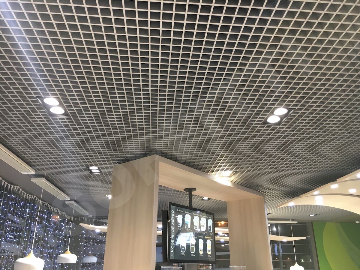 Грильято Стандарт 60х60 мм серебристый