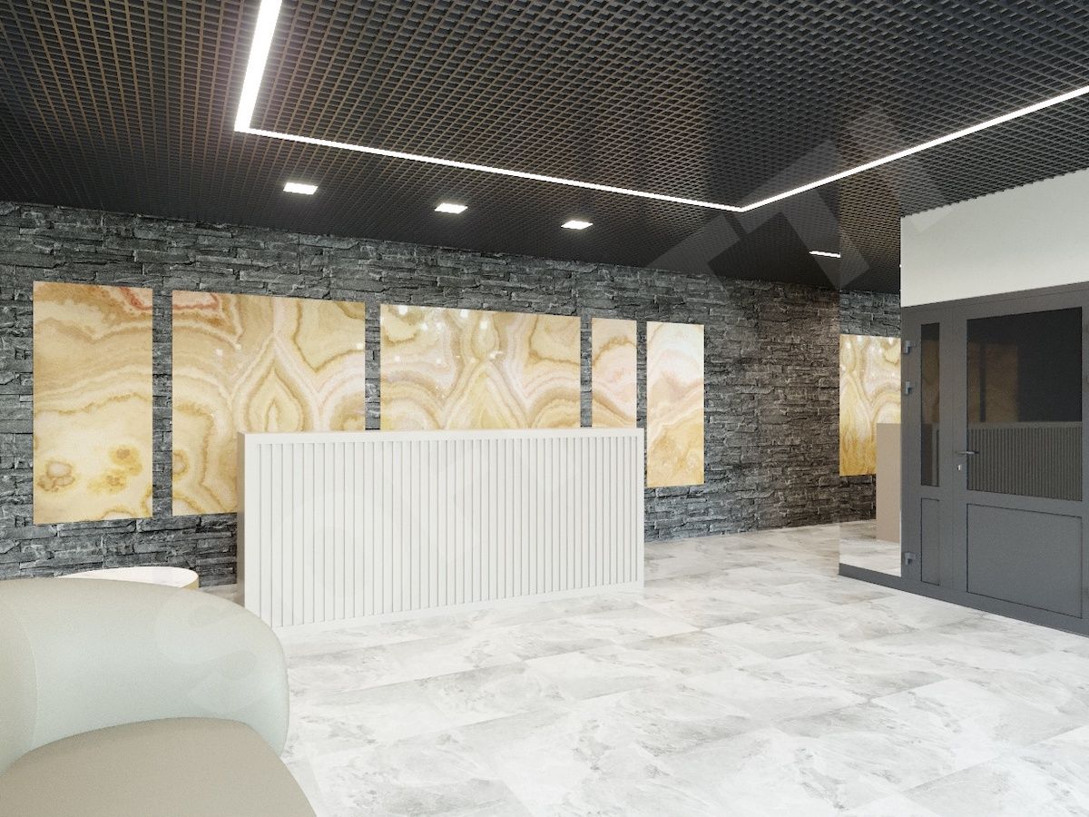 Грильято Стандарт 75x75 мм черный