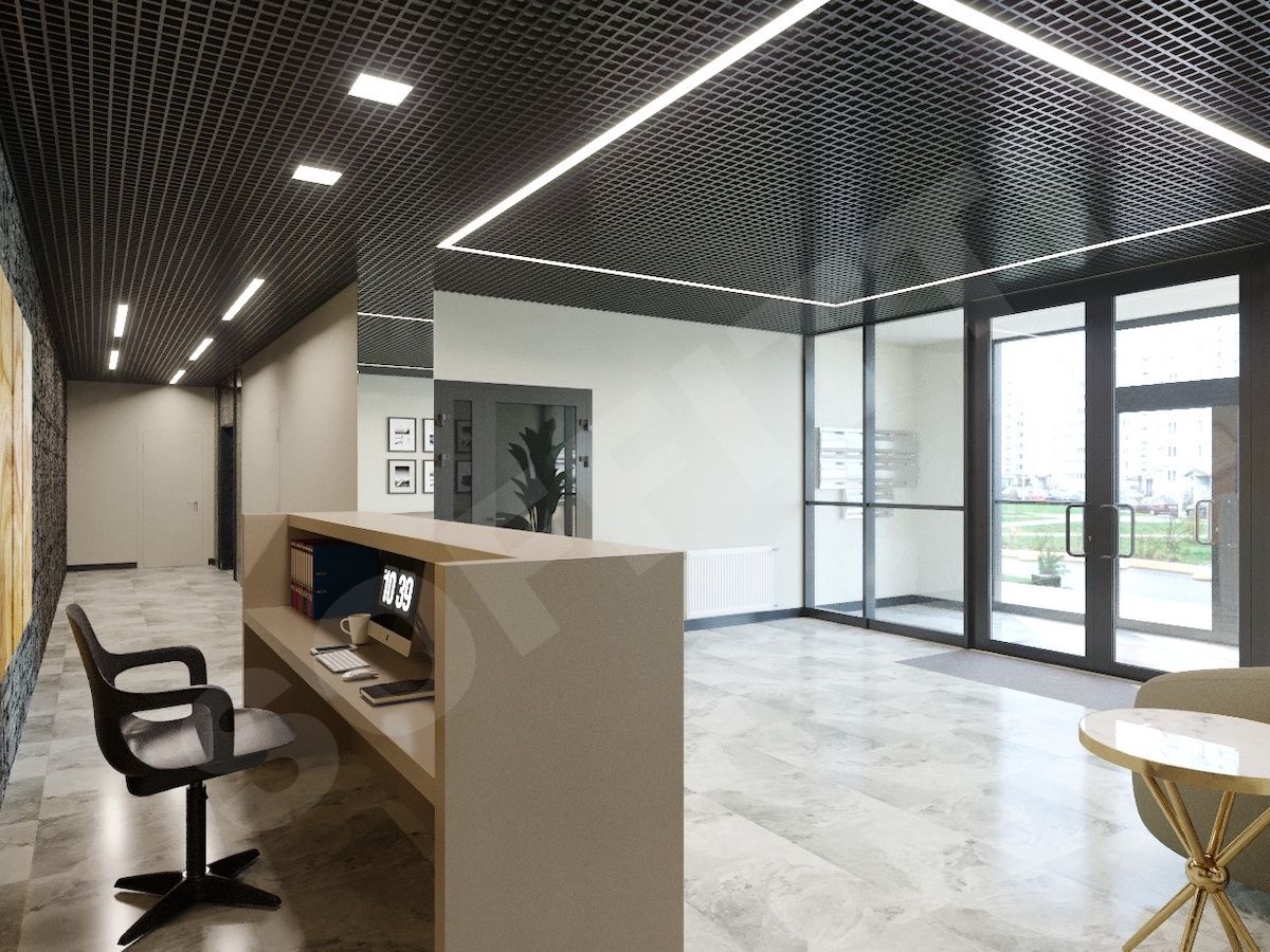 Грильято Стандарт 75x75 мм черный