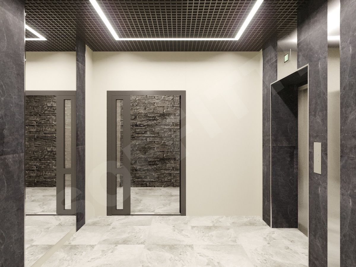 Грильято Стандарт 75x75 мм черный