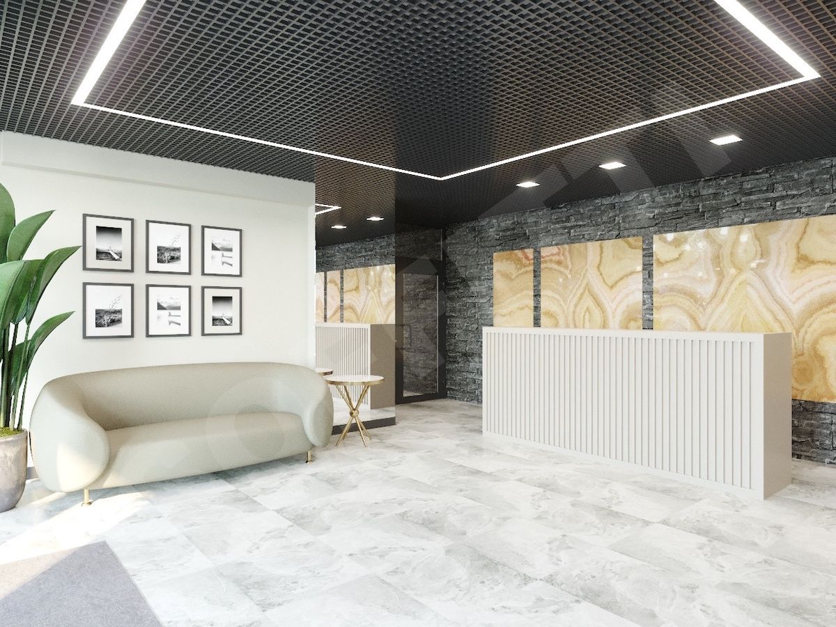 Грильято Стандарт 75x75 мм черный