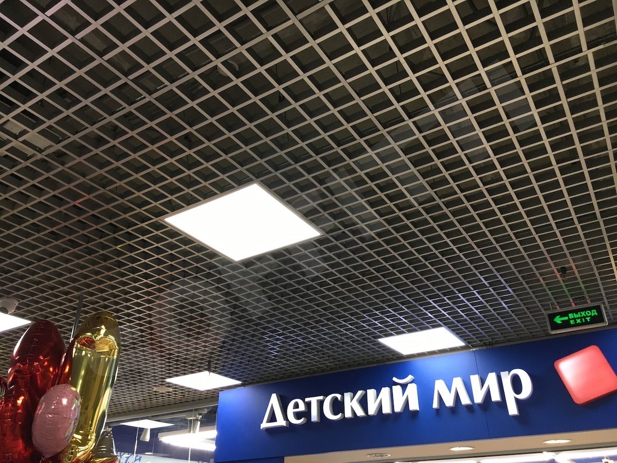 Грильято Стандарт 75x75 мм серебристый