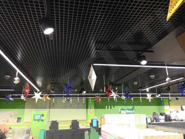 Грильято Стандарт 75x75 мм черный