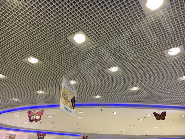 Грильято Стандарт 75x75 мм белый