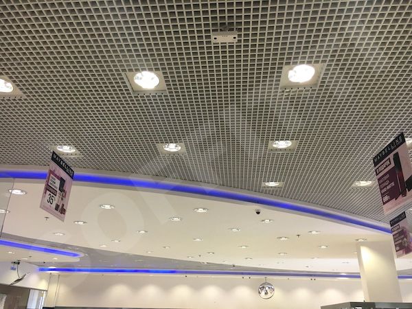 Грильято Стандарт 75x75 мм белый