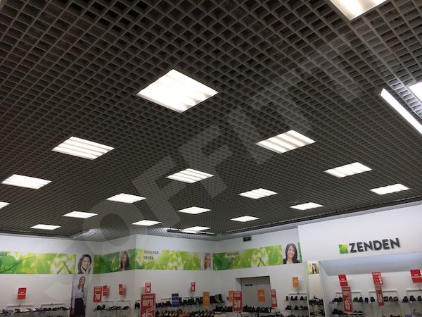 Грильято Стандарт 100x100 мм белый