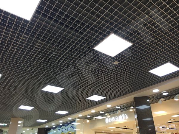 Грильято Стандарт 100x100 мм серебристый