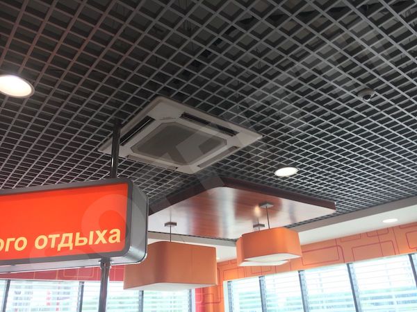 Грильято Стандарт 100x100 мм серебристый