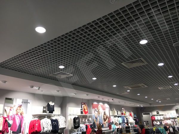 Грильято Стандарт 100x100 мм белый