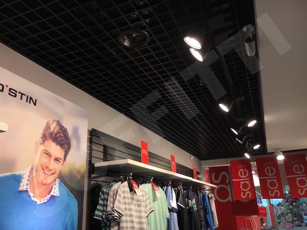 Грильято Стандарт 100x100 мм черный