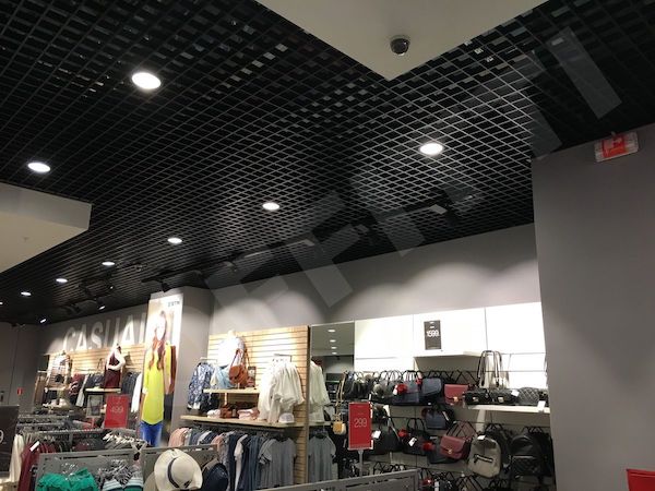 Грильято Стандарт 100x100 мм черный