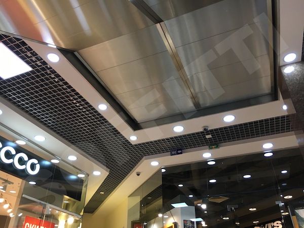 Грильято Стандарт 100x100 мм серебристый