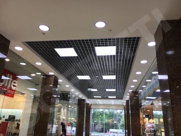 Грильято Стандарт 100x100 мм серебристый