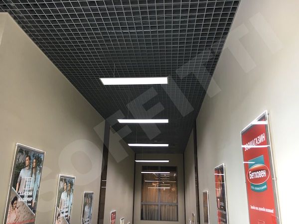 Грильято Стандарт 100x100 мм серебристый