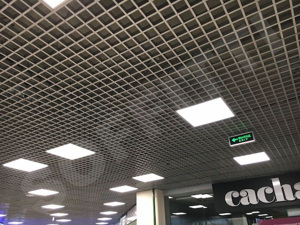 Грильято Стандарт 100x100 мм белый