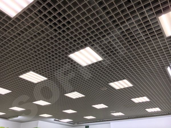 Грильято Стандарт 100x100 мм белый