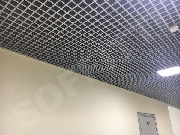 Грильято Стандарт 100x100 мм серебристый