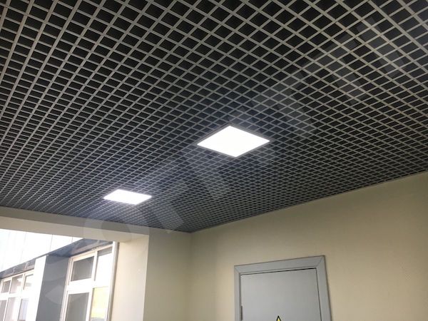 Грильято Стандарт 100x100 мм серебристый