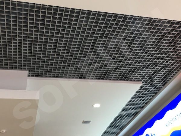 Грильято Стандарт 100x100 мм серебристый