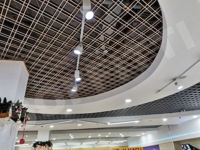 Грильято нестандартный 150х50 мм серебристый и золотистый 