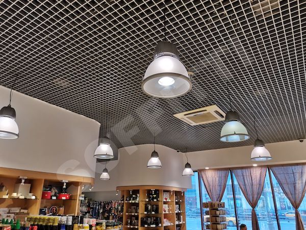 Грильято Стандарт 75x75 мм серебристый