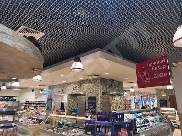 Грильято Стандарт 75x75 мм серебристый