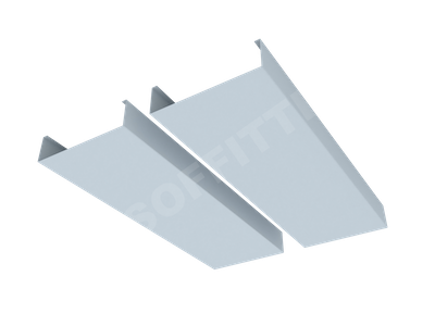 Кубообразная рейка "Сканди" 100x28 мм