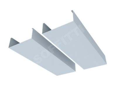 Кубообразная рейка "Сканди" 100x40 мм