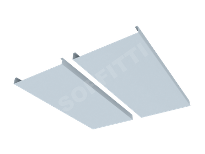 Кубообразная рейка "Комби" 130x15 мм