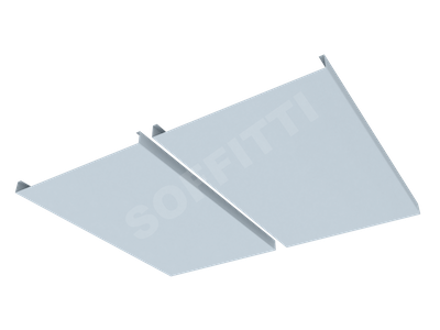 Кубообразная рейка "Комби" 180x15 мм