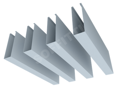 Кубообразная рейка "Сканди" 30x100 мм