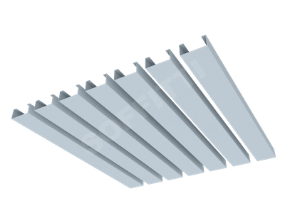 Кубообразная рейка "Комби" 30x15 мм