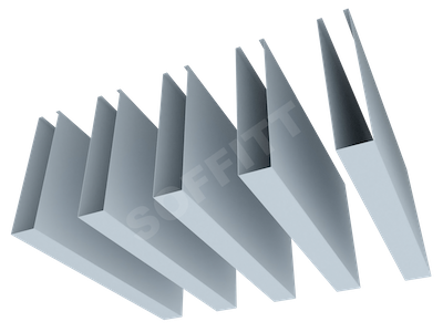 Кубообразная рейка "Сканди" 30x150 мм