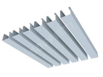 Кубообразная рейка "Сканди" 30x27 мм