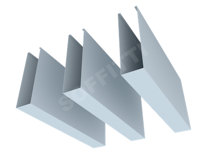 Кубообразная рейка "Сканди" 40x145 мм