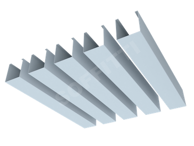 Кубообразная рейка "Сканди" 40x45 мм