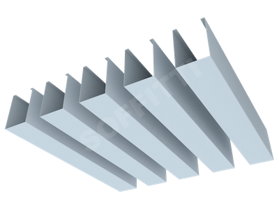 Кубообразная рейка "Сканди" 40x58 мм