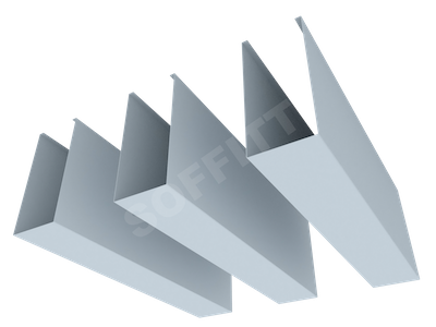 Кубообразная рейка "Униформ" 50x110 мм