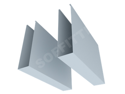 Кубообразная рейка "Мультикуб" 50x200 мм