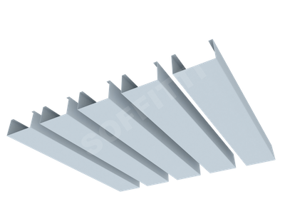 Кубообразная рейка "Сканди" 50x28 мм