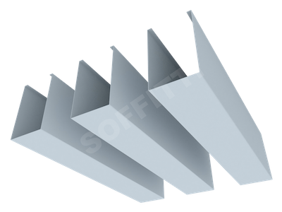 Кубообразная рейка "Мультикуб" 50x80 мм