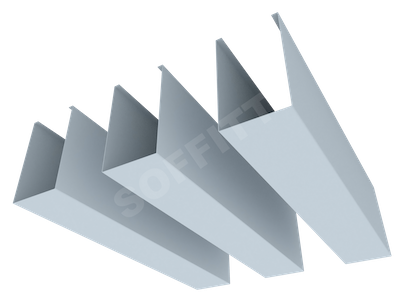 Кубообразная рейка "Униформ" 50x85 мм