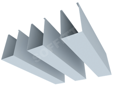 Кубообразная рейка "Сканди" 50x90 мм