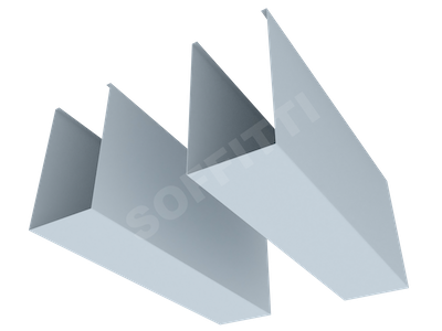 Кубообразная рейка "Сканди" 70x130 мм